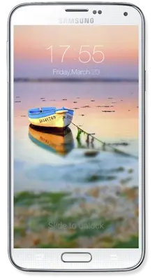 Lock Screen(OS8,Parallax) android App screenshot 4