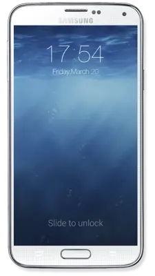 Lock Screen(OS8,Parallax) android App screenshot 5